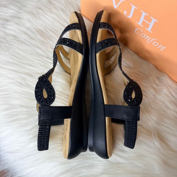 VJH Confort Rhinestone Sandals Size 7.5 - Picture 10 of 15
